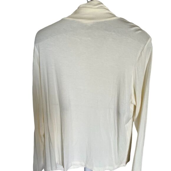 Jillian Nice Woman Cream Top - Soft & Comfy Size 1X - Picture 2 of 4